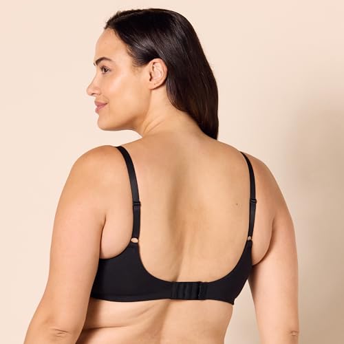 Image of Amazon Essentials Women's Supportive Underwire T-Shirt Bras, Breathable Cotton, Comfortable, Pack of 2
