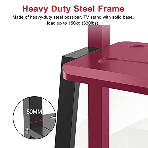 Staffa Porta TV Universale Carrello TV Mobile, 32