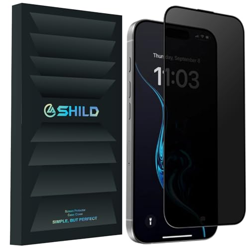 Image of Tempered Glass Screen Protector (For iPhone 16 Pro Max (Privacy))