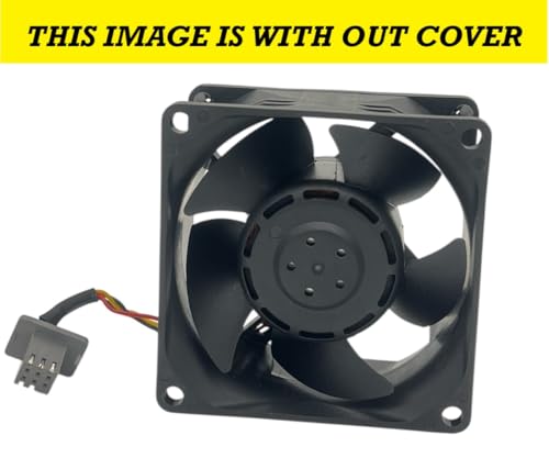 Image of AVS COMPONENTS 1Pcs DC 12v Brushless Air Cooling Fan for CNC Machine CPU Cooling Gaming Console High Speed Fan Compatible with Desktop Server Laptop Router Printer Tablet 75x72x42mm