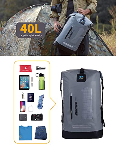 Idrybag Waterproof Dry Bag Dry Sack 20L/30L/40L, Lightweight Dry Backpack Water Sports, Floating Dry Bag Waterproof Backpack For Kayaking, Boating, Canoeing, Rafting #TOP4