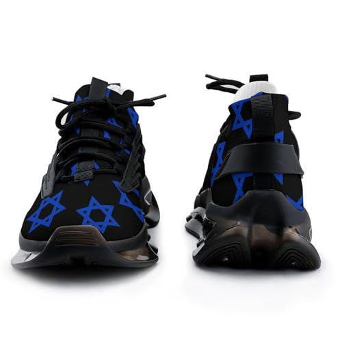 Israel Flag Hexagram Sport Shoes for Men Women Non Slip Lightweight Breathable Walking Running Shoes2