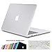 Produktbild MacBook Air 13 zoll Hülle Case,iNeseon Slim Plastik Hartschale Schale Cover Zubehör mit EU Transparent Tastaturschutz Schutzhülle für Apple MacBook Air 13.3 Zoll Modell:A1466&A1369 (Frost Klar)