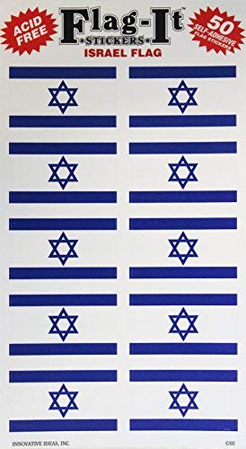 Israel - Country Stickers (50 Pack)