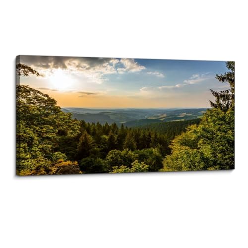 Canvas Wall Art Prints Summer discovery tour Thuringian Forest Brotterode
