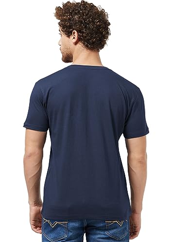 Image of Wear Your Opinion Men's S to 5XL Premium Combed Cotton Printed Half Sleeve T-Shirt (Design : Travel Compass)