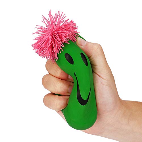 Moody Face Anti Stress, Anger Reliever, Grip and Wrist Built Up, Ache Relaxer Ball Squeeze Toy