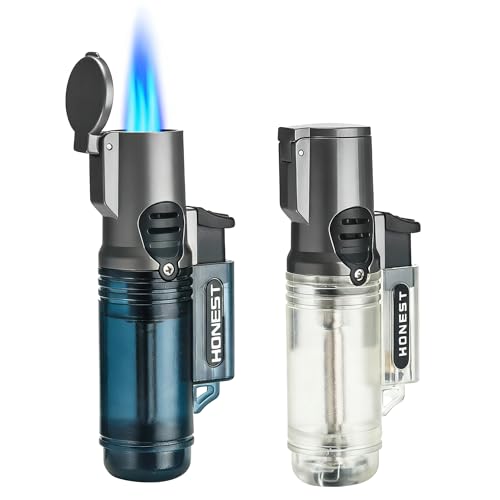 Encendedor triple llama a gas butano pack x2 miniatura 1