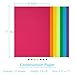 Construction Paper 8.5x11 in,70 Sheets,Set of 7 Colors Classic Rainbow 178GSM/65LB Heavyweight Construction Paper,Crafts,Arts,School Classroom Art Supplies Assorted Colors Bulk Paper