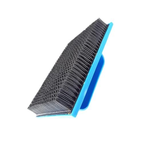 Herramienta de pintura decorativa texturizada con rodillo de goma resistente 7
