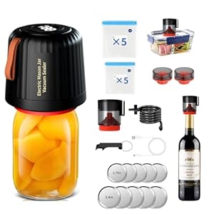 Liwankaqi Einmachglas Vakuumierer Set 3273270 mit Zubehör