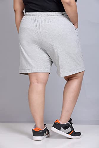 Image of CUPID Plain Comfortable Plus Size Barmunda /Shorts for Sports, Yoga, Daily Use Gym, Night Wear, Casual Wear for Girls