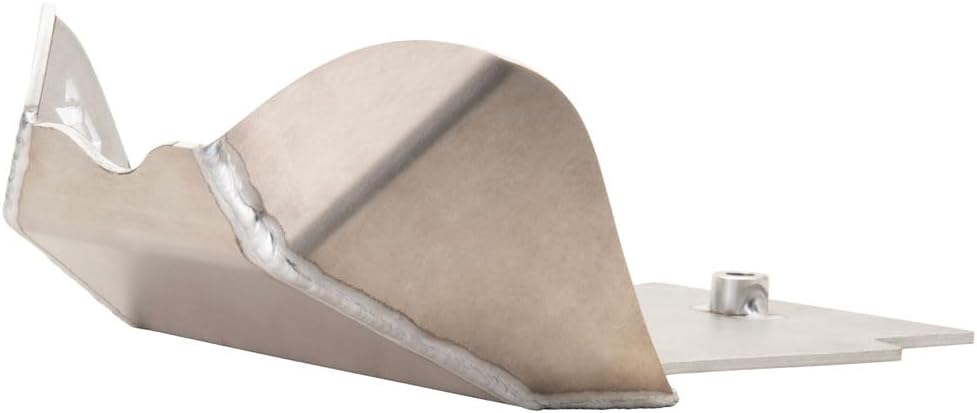 TUSK Aluminum Skid Plate Silver for Kawasaki KLX140R L 2021-2025