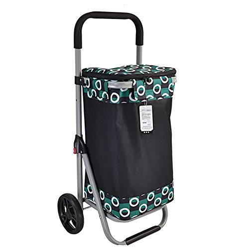 Leichter Einkaufstrolley mit 2 Rädern, groß, 35 l (C)