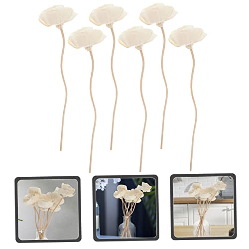 6 Varillas Aromáticas Difusoras con Diseño Floral Natural miniatura 4