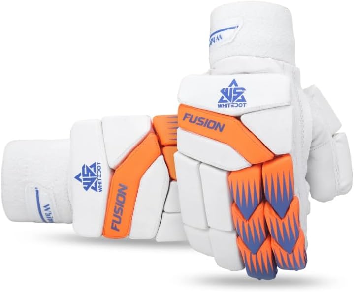 Whitedot Fusion White Batting Inner Gloves - 100% Cotton (Youth/Medium)