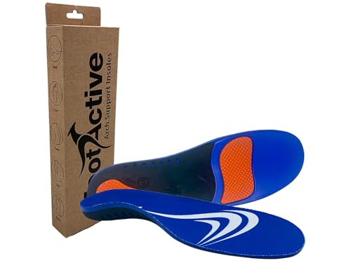Semelles sport FootActive bleu 36/38 EU pour éliminer la fatigue des pieds