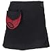 Produktbild Guru-Shop Bestickter Wickelrock Cacheur aus Wollfilz, Damen, Schwarz, Wolle, Size:S (36), Röcke/Kurz Alternative Bekleidung
