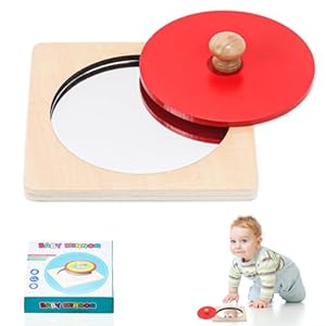 ZDNT Miroir Montessori Babyspiegel Spielzeug