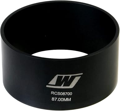 Wiseco - 87.0mm Black Anodized Piston Ring Compressor Sleeve RCS08700