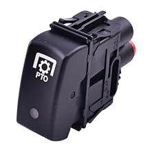 Heavy Duty Power Take Off Switch/Air Electric Valve Control Switch G90-1066-09 170.1243 901-5410 Compatible with Kenworth PTO W900 2013 2014 2015