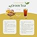 Lemon Ginger Green Tea Bags (50 Count), Green Tea with Orange Peel, Black Pepper & Mint Extract, Caffeinated, Real and Natural Green Tea, Blended with Fresh Herbs and Spices, Gluten Free