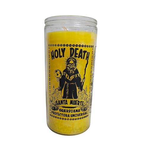 Generic Santa Muerte Yellow 14 Day Candle