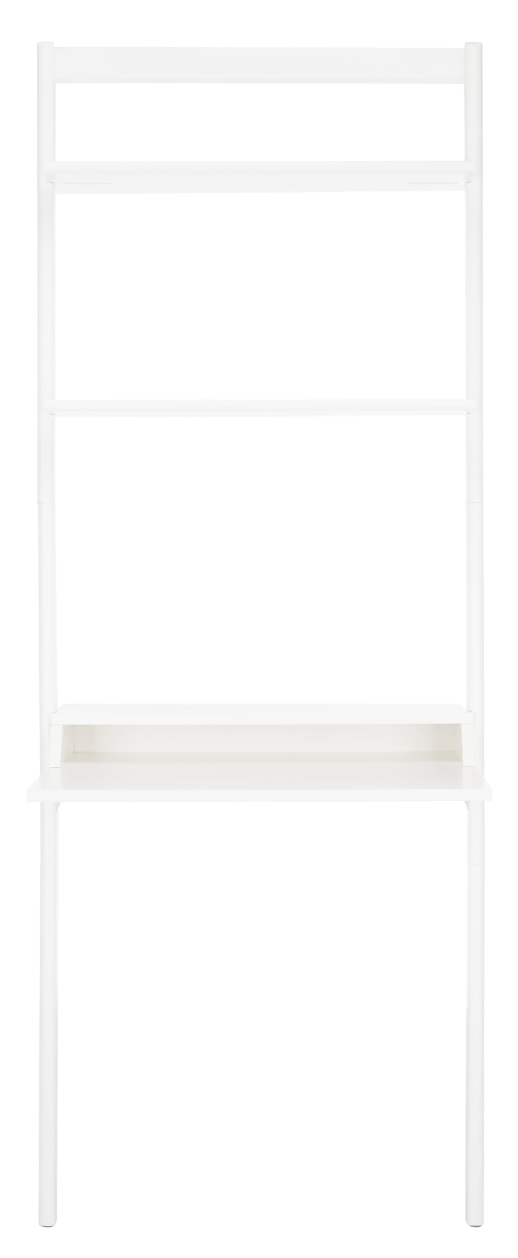 Amazon.com: Safavieh Home Collection Pamella White 2-Shelf Leaning