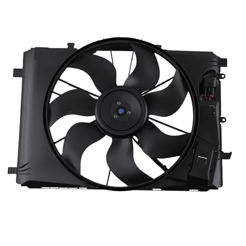 Image of maXpeedingrods Engine Cooling Fan Assembly for Mercedes CLA250 2014-2019, GLA250 2015-2020, SLK250 2012-2015, A2465000064 MB3115146 2465000064