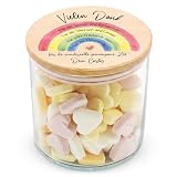 GRAVURZEILE Personalisiertes Vorratsglas - Regenbogen Aquarell - 530 ml