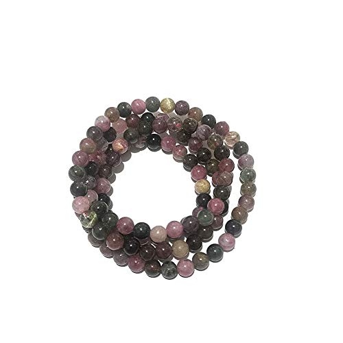 Stretch Bracelets Healing Bracelets for Women Tourmaline Beads Semi Precious Jewelry