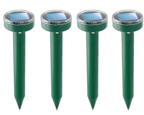 4X Repellente ultrasuoni per talpe,per Scaccia talpe,Dissuasori per,per Anti, per,solare per -green