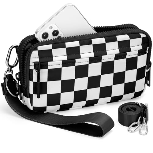 BIAOTIE Wristlet Wallets for Women Small Crossbody Purses Travel Pouch