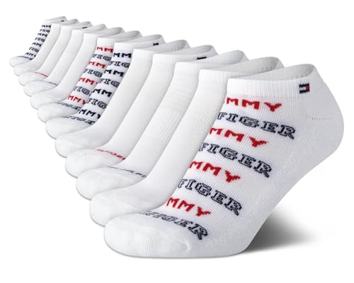 Image of Tommy Hilfiger Womens No Show Socks - 12 Pack Lightweight Athletic Performance Cushioned Running Low Cut Socks for Women