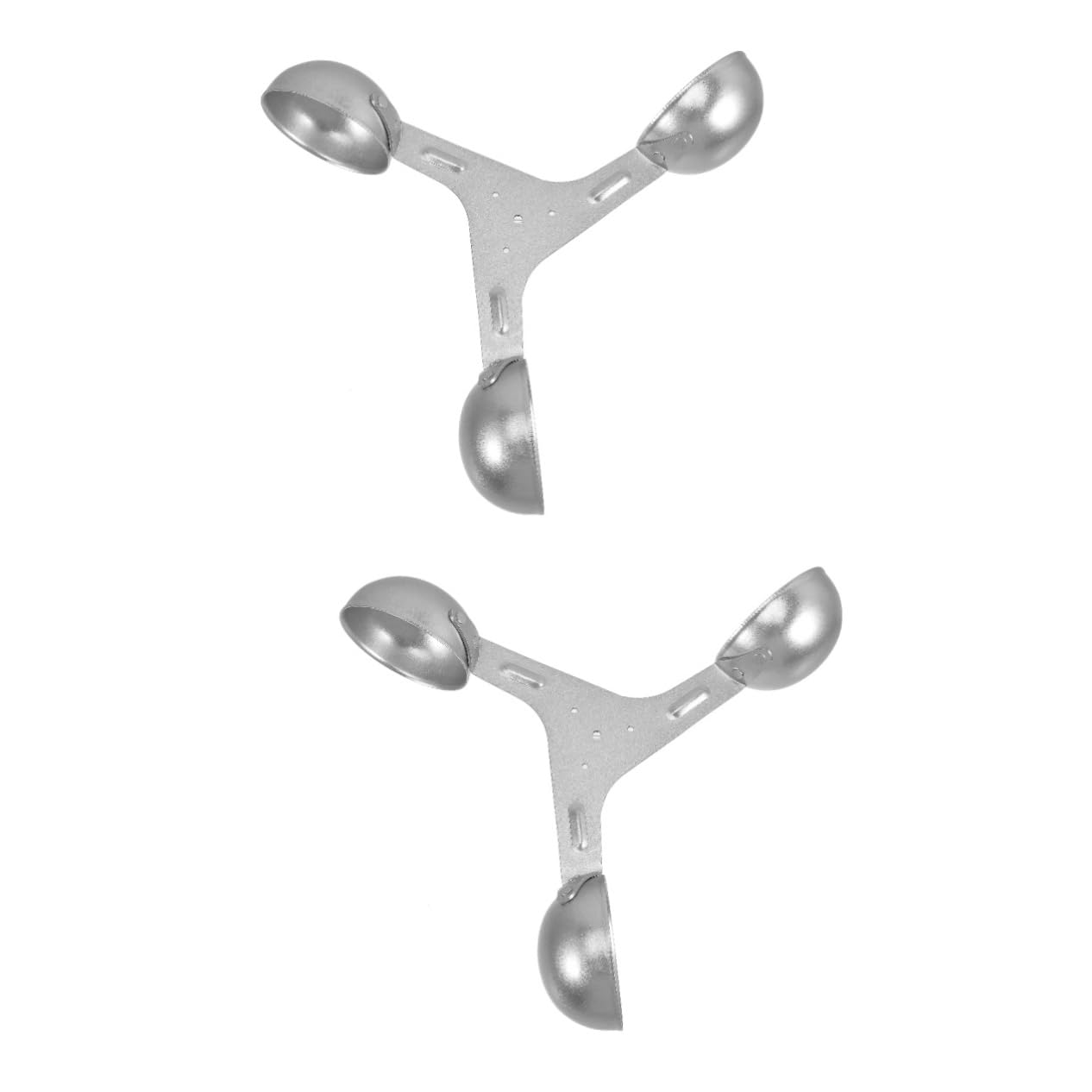 HANABASS 2stücke Windgeschwindigkeitsmessgerät Cup Anemometer Sensor Für Präzise Luftstrommessung Für Wetterstationen Und Navigation Leicht Und Tragbar