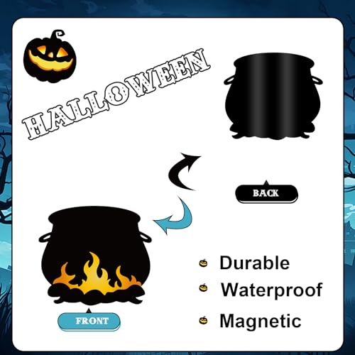 Imanes Decorativos Halloween - 17 Piezas miniatura 3