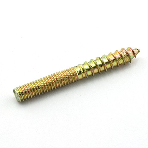 Image of 8 Pack M6x50 Hanger Bolts Double Headed Bolts Self-Tapping Screw 50mm Hanger Bolts for Furniture