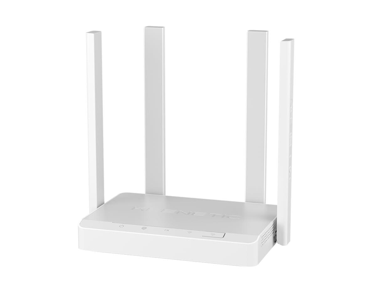 Keenetic Speedster AC1200 Wi-Fi Mesh Fiber Router, Range Extender, Access Point, 4X1GBIT/S, KN-3013