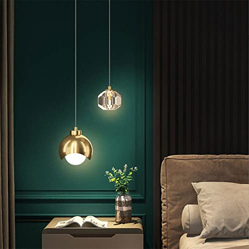 Lampe suspendue de chevet pour libérer l'espace de nuit - 2
