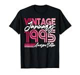 Photo Gallery 1995 compleanno design donne nato gennaio 1995 maglietta Photo Gallery 1995 compleanno design donne nato gennaio 1995 maglietta