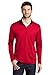 Port Authority Men's Silk-Touch Performance Quarter-Zip Pullover Red/Black
