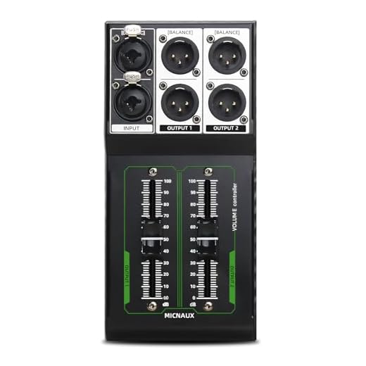 MICNAUX Passive Monitor Volume Controller