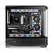 Thermaltake View 600 TG; Full Tower; 420mm Radiator Support; 480mm GPU Clearance; Hidden Connector Support; Rotatable PCIe Slots; 220mm PSU Clearance; Black; CA-11H-00F1WN-00