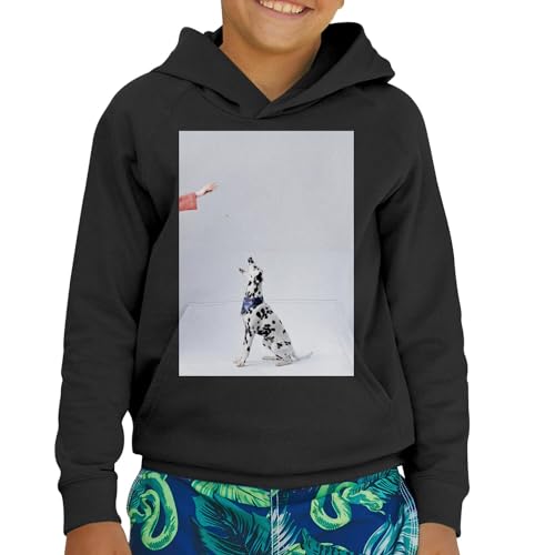 Sweat à capuche dalmatien enfant pull chaud et résistant aux lavages - 2