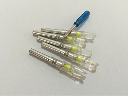 image for jiexi fashion Compound Bow Arrow Nocks Lighted Led Arrow Nocks for Ins