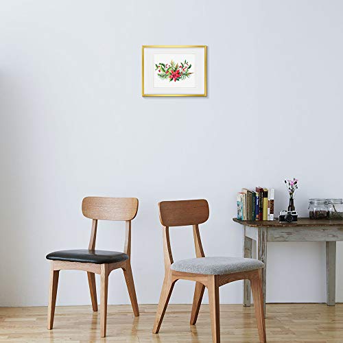 ONE WALL Fotorahmen aus Aluminium, einwandig, goldfarben 11x14 inch – Bild 7