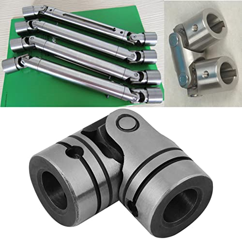 Kreuzgelenk 12mm Drehgelenk, Metallwellenkupplung Motoranschluss Universalgelenk,Universal Joint Wellenkupplung, 12×23×52mm