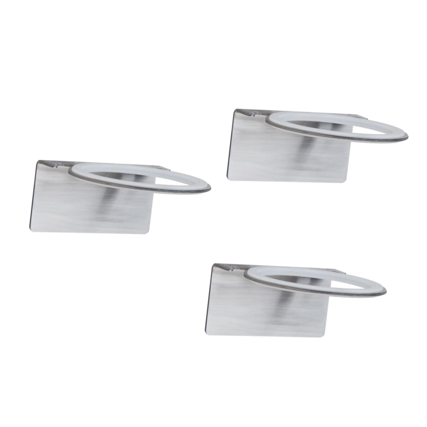 3pezzi Per Asciugacapelli Inossidabile Installazione Organizer Per Asciugacapelli Camera e Parrucchiera Design e Resistente