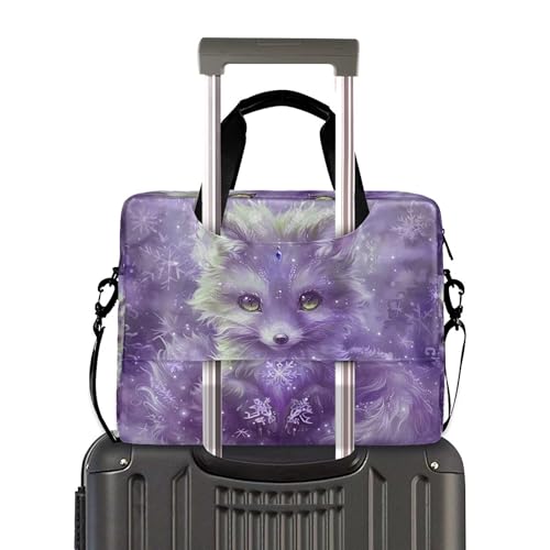 Funda para portátil ALAZA Cute Fox Snowflake 13-15.6 pulg miniatura 3