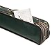 MI&VI NW-9001 Professional Hard-Shell Wooden Violin Case 4/4 (Full Size) Luxury Silk Interior | Solid Wood | Oblong Shape | Sheet Pocket | Adjustable Straps | Hygrometer | Thermometer (Green - Wood)